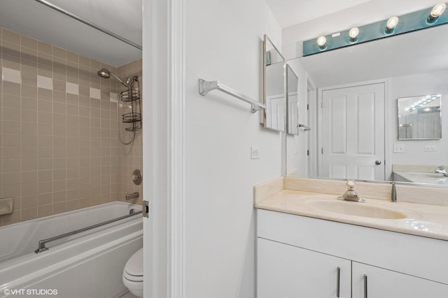 4747 Howard St Unit 205, Skokie, IL 60076 - full bathroom with shower / bathtub combination and vanity