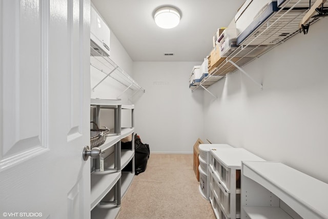 4747 Howard St Unit 205, Skokie, IL 60076 - walk in closet with carpet flooring