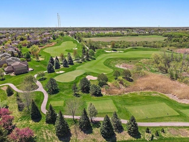 4 Tournament Dr S, Hawthorn Woods, IL 60047 - aerial view of property's location with a golf club and nearby suburban area