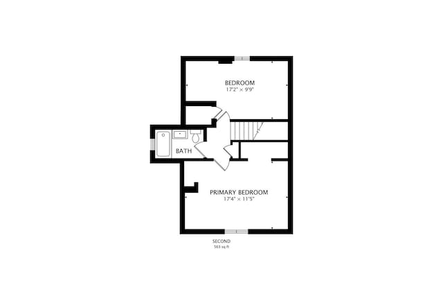 614 Beach Ave, La Grange Park, IL 60526 - view of property floor plan