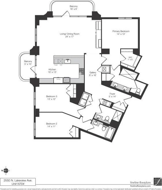 2550 N Lakeview Ave Unit 704, Chicago, IL 60614 - photo 33