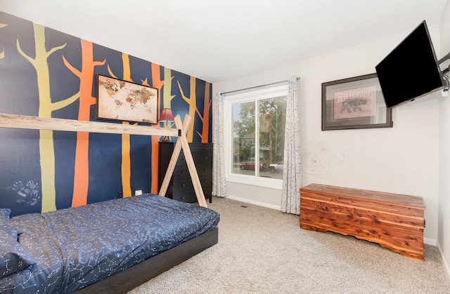 352 Falcon Ridge Way, Bolingbrook, IL 60440 - bedroom featuring carpet and baseboards