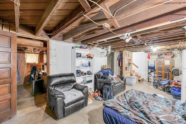 138 N Elm St, Paxton, IL 60957 - view of unfinished basement