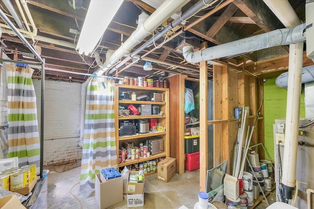 138 N Elm St, Paxton, IL 60957 - view of unfinished below grade area