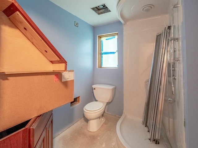 4513 Schwartz Ave, Lisle, IL 60532 - bathroom featuring toilet and curtained shower