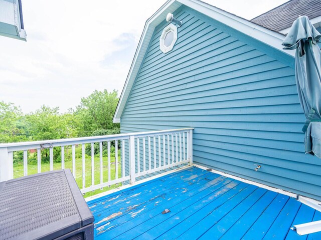 4513 Schwartz Ave, Lisle, IL 60532 - view of wooden deck