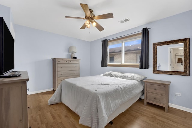 5739 W 63rd St Unit 3S, Chicago, IL 60638 - bedroom with wood finished floors and ceiling fan