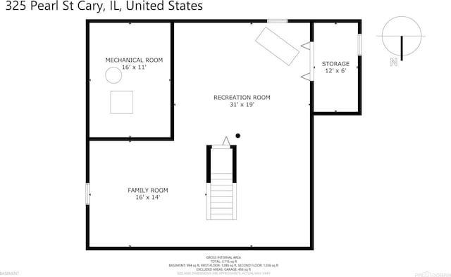 325 Pearl St, Cary, IL 60013 - property floor plan