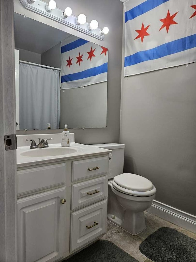 441 Commanche Trl, Wheeling, IL 60090 - full bath with toilet and vanity