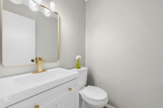 401 Monet Cir, Bolingbrook, IL 60440 - half bath with toilet and vanity