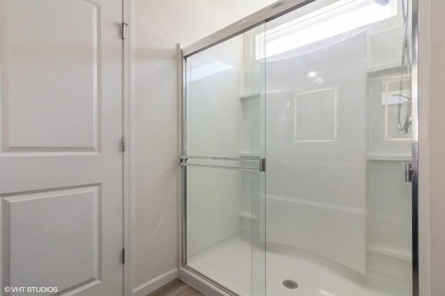 3751 Peregrine Way, Elgin, IL 60124 - full bath featuring a stall shower and baseboards