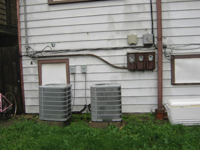 2339 N Kilbourn Ave, Chicago, IL 60639 - exterior view of a central AC unit