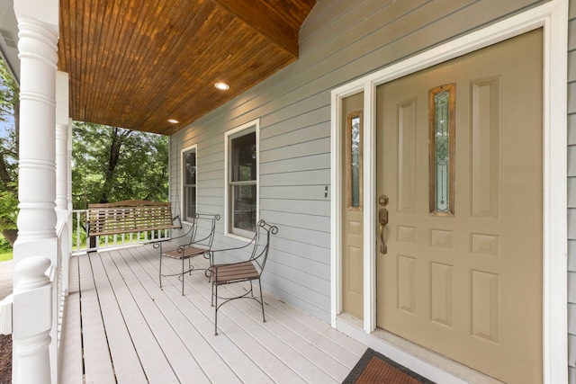 27W268 Hoy Ave, Warrenville, IL 60555 - view of porch