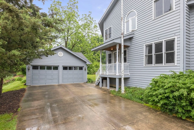 27W268 Hoy Ave, Warrenville, IL 60555 - view of side of home featuring an outbuilding and a garage