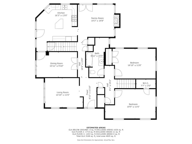 27W268 Hoy Ave, Warrenville, IL 60555 - home floor plan