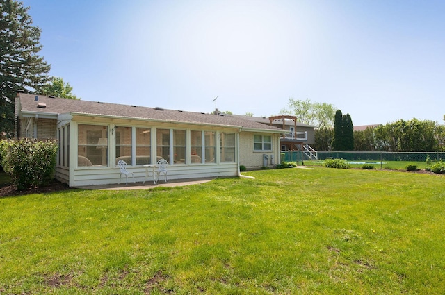 1128 N King Charles Ct, Palatine, IL 60067 - view of rear view of property