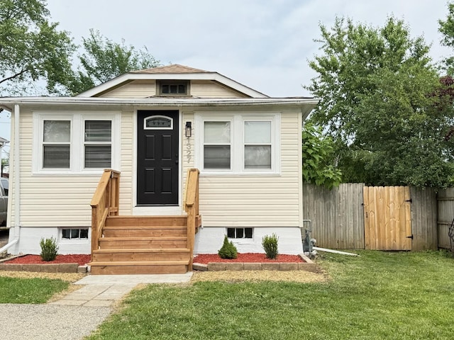 1327 N Pleasant Dr, Round Lake Beach, IL 60073 - view of front facade with entry steps