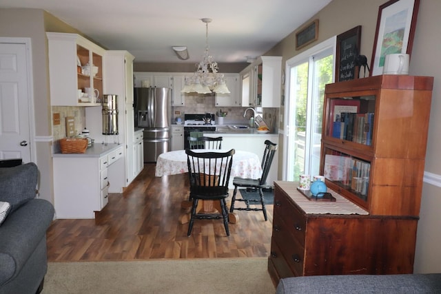 1900 Waverly Ln, Algonquin, IL 60102 - dining room featuring dark wood finished floors