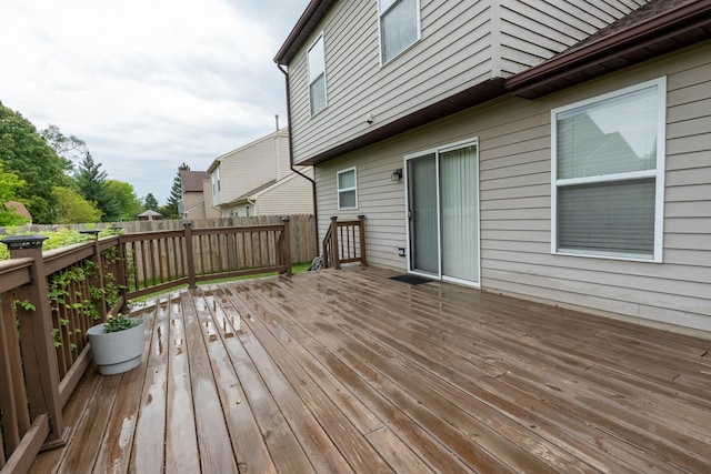 1413 N Metropolitan Ave, Waukegan, IL 60085 - view of wooden terrace