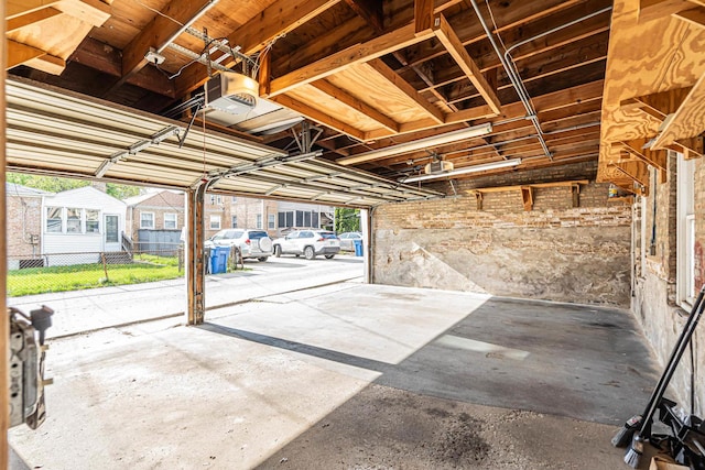 6210 N Francisco Ave, Chicago, IL 60659 - garage with a garage door opener