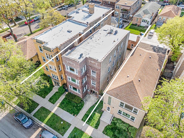 6210 N Francisco Ave, Chicago, IL 60659 - aerial view of property and surrounding area