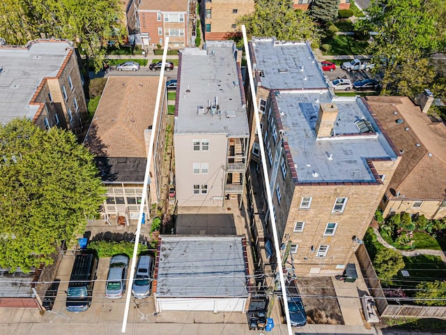 6210 N Francisco Ave, Chicago, IL 60659 - drone / aerial view