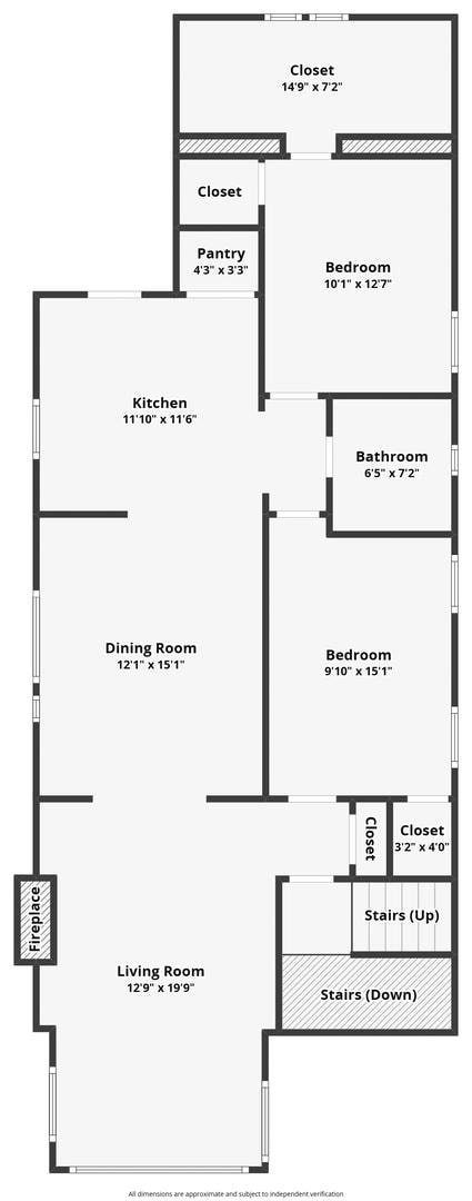 6210 N Francisco Ave, Chicago, IL 60659 - home floor plan