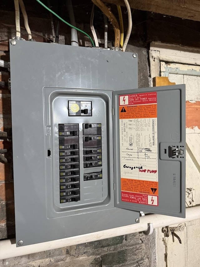 26 Elm Pl, Princeton, IL 61356 - utility room featuring electric panel
