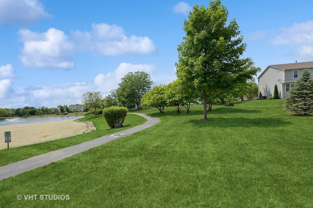 4370 Whitehall Ln, Algonquin, IL 60102 - view of property's community featuring a water view and a yard