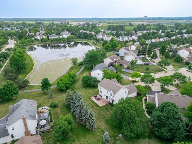 4370 Whitehall Ln, Algonquin, IL 60102 - aerial view of residential area with a nearby body of water