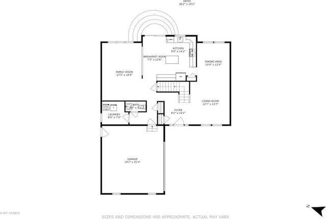 4370 Whitehall Ln, Algonquin, IL 60102 - view of home floor plan