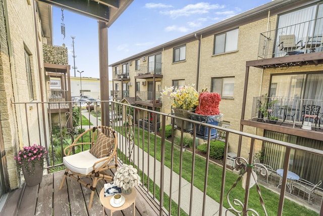 7202 W Wrightwood Ave Unit 2S, Elmwood Park, IL 60707 - view of balcony