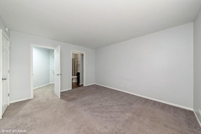 527 E Shagbark Ln Unit H, Streamwood, IL 60107 - unfurnished bedroom with carpet floors and ensuite bath