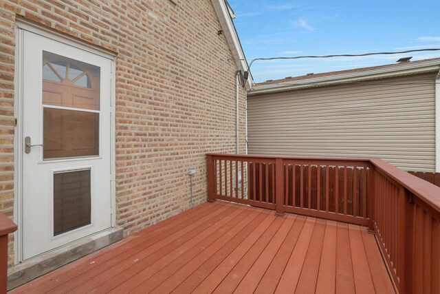 5531 S Mcvicker Ave, Chicago, IL 60638 - view of deck
