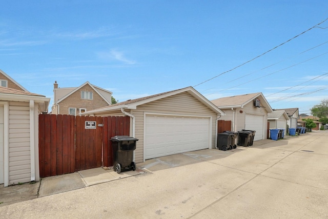 5531 S Mcvicker Ave, Chicago, IL 60638 - view of detached garage