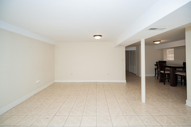 2440 Oak Park Ave, Berwyn, IL 60402 - empty room featuring light tile patterned floors and baseboards