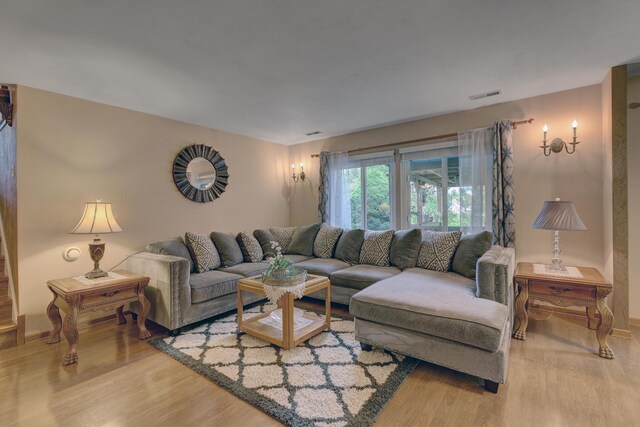 833 Summerfield Dr, Roselle, IL 60172 - living room with light wood-style floors and baseboards