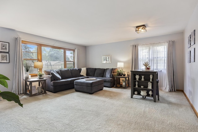 931 Sunset Rd, Wheaton, IL 60189 - living area with carpet floors