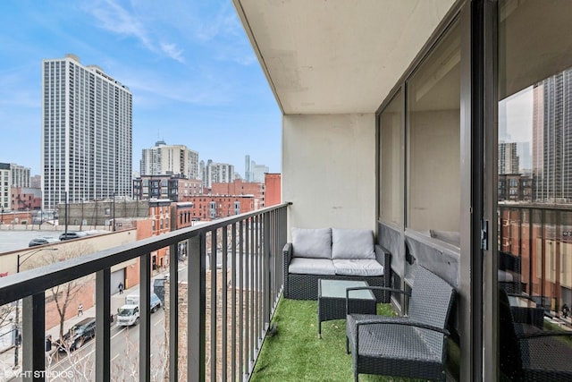 1636 N Wells St Unit 615, Chicago, IL 60614 - balcony with a view of city