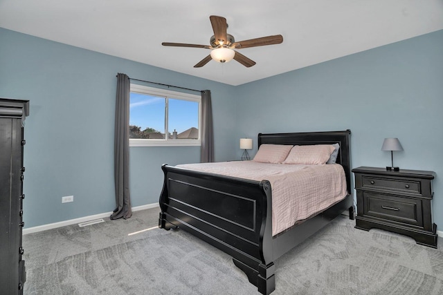 2825 Centurion Ln, New Lenox, IL 60451 - carpeted bedroom featuring baseboards and ceiling fan