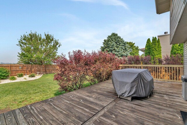 2825 Centurion Ln, New Lenox, IL 60451 - deck featuring a grill