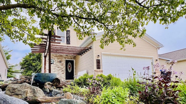 2703 Westbrook Dr, Bloomington, IL 61705 - view of front of house with brick siding