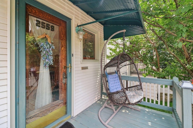 2559 N Saint Louis Ave, Chicago, IL 60647 - view of wooden porch