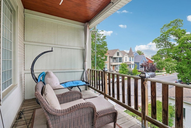 2559 N Saint Louis Ave, Chicago, IL 60647 - balcony with a residential view