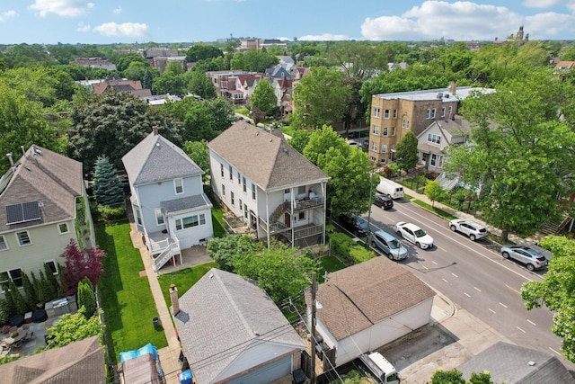 2559 N Saint Louis Ave, Chicago, IL 60647 - aerial perspective of suburban area