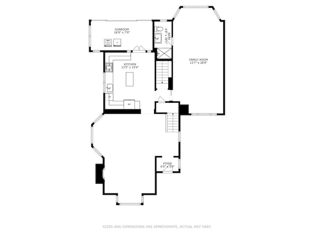 2617 Thayer St, Evanston, IL 60201 - view of home floor plan