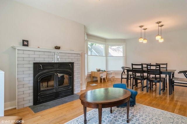 2617 Thayer St, Evanston, IL 60201 - living area with wood finished floors