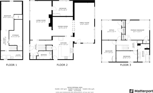 225 S Gladstone Ave, Aurora, IL 60506 - home floor plan