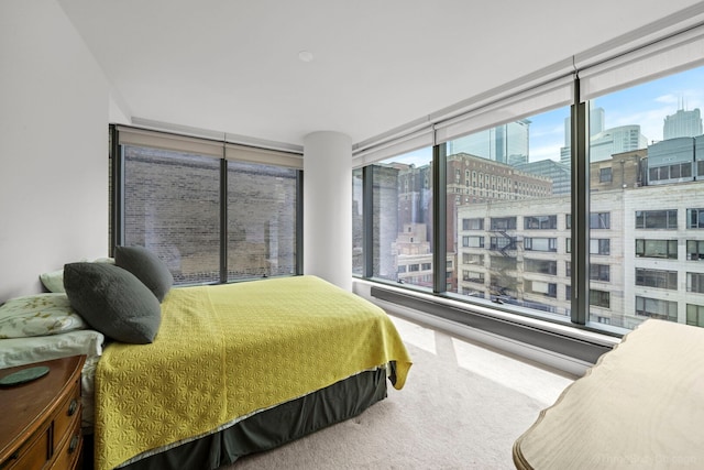 60 E Monroe St Unit 1604, Chicago, IL 60603 - carpeted bedroom featuring a city view