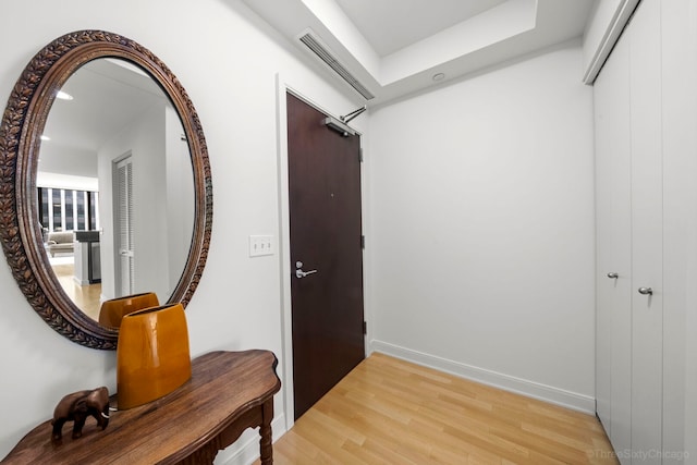 60 E Monroe St Unit 1604, Chicago, IL 60603 - corridor with light wood finished floors, recessed lighting, and baseboards